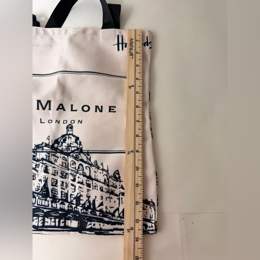 Jo Malone Harrods Tote with Black and Cream Design - Picture 4 of 4